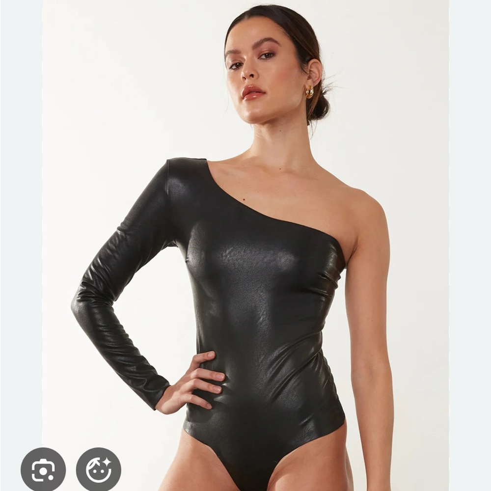 Commando Faux Leather Bodysuit